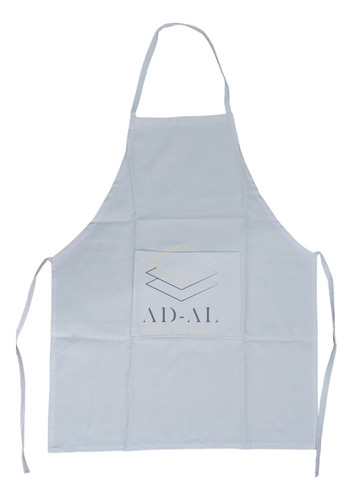 Delantal De Gabardina 12 Onzas Cocina Con Bolsillo Combo X10