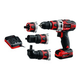 Taladro Atornillador 12v Einhell Te-cd 12/1 3 X-li Color Rojo Frecuencia 50 Hz/60 Hz