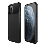 Capa Carbon Para iPhone 11 Promax Preta Geonav Cor Preto Liso