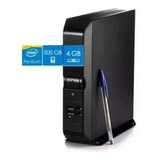 Mini Computador Pc Memória Ram De 4gb E Hd 500gb 