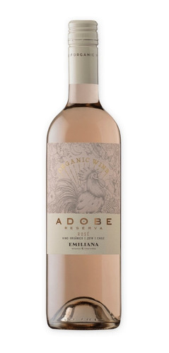 Vinho Chileno Emiliana Adobe Rosé Reserva 750ml