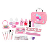 Kit De Juguetes De Maquillaje Lavable Para Niñas