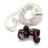 Audifonos Monitores In Ear Kz Zst Bk Hi-fi