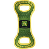 Pets First John Deere Dog Squeak Tug Toy Juguete De Hueso De