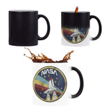 Taza Mágica Nasa Logo Vintage