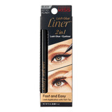 Pegamento-delineador Para Pestañas Kiss Glue Liner Negro 