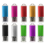 200 Unidades De Lápices Usb 2.0 De 16 Gb, Colores Aleatorios