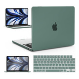 Funda Ibenzer Para Macbook Air 13 M2 + C/teclado Green2