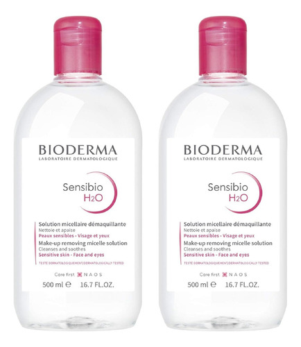 Bioderma Agua Micelar Limpiadora Calmante Piel Sensible