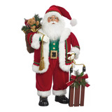 Santa Claus Grande Decorativo Papa Noel Navidad Altura 91cm