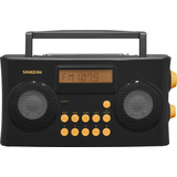 Sangean Pr-d17 Radio Portátil Negro