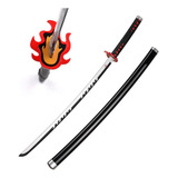 Katanas De Acero Inoxidable 75 Cm Demon Slayer Con Regalo