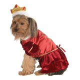 Traje De Rubie Mascotas, X-large, La Reina Roja.