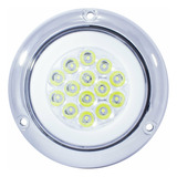 Plafon 14 Led Redondo Aro Plasma Gel 4 Funciones 12-24v F1