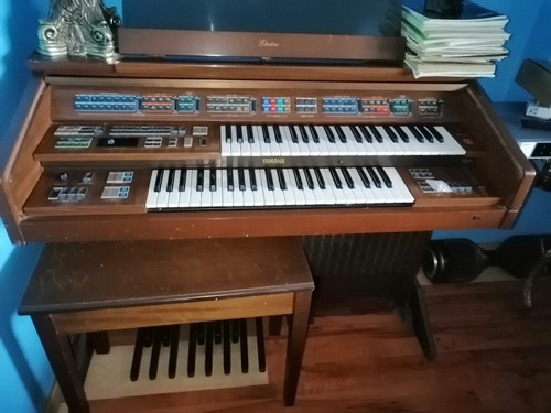 Organo Yamaha Electone Fc-70 Antiguo Conservado Una Joya