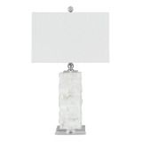 Lámpara Mesa Led Elegante Moderna Lujosa Glam Rectangular