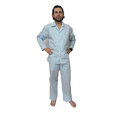 Pijama De Hombre Manga Larga Tejido Plano