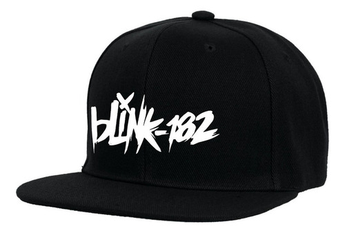  Gorra Plana Snapback - Blink 182 - Logo - Rock - Musica Tv
