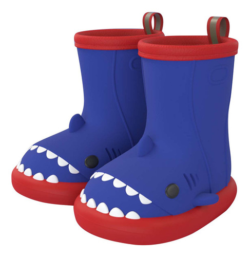 3c 3d Cartoon Shark Infant Baby Boys G Botas De Lluvia