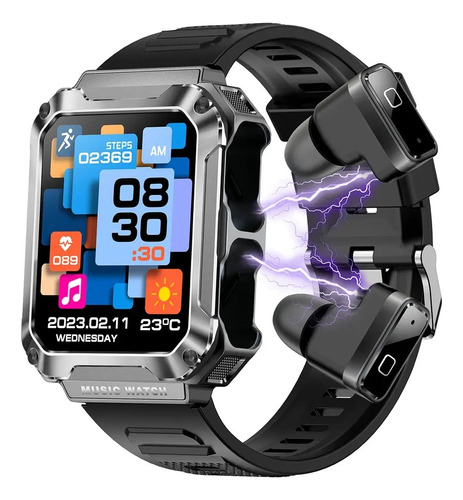 Reloj Inteligente Smartwatch Pantalla Amoled Con Auriculares