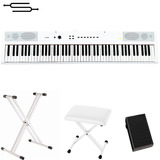 Piano Digital Artesia 88 Teclas Sensitivo + Pie + Banqueta