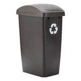 Bote Reciclaje Basura Rubbermaid® Tapa Balancín, 47.3 Litros