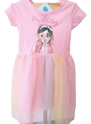 Vestido Mis Pastelitos Ropa Para Niña Regalo Cumpleaños 