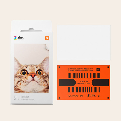 Impresora De Papel Fotográfico Xiaomi Mini De 50 Hojas