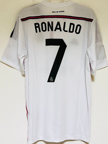 Jersey Real Madrid 2015 Local Blanco Cristiano Ronaldo