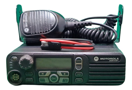 Rádio Motorola Dgm6100+ Uhf Completo