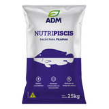 Ração P/ Tilapias Inicial Alevinos Nutripiscis Socil - 25 Kg