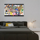 Cuadro Canvas Personalizado 35x50cm  Smash Bros Brawl