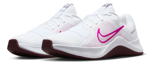 Tenis De Entrenamiento Mujer Nike Mc Trainer 2 Blanco/rosa Color Blanco/espuma Rosa/rojo Team Oscuro/rosa Feroz Talla 26 Mx