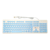 Teclado C/ Teclas Arredondadas Design Slim Abnt2  Original