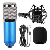 Microfono Condenser Soporte Articulado Filtro Araña Podcast 