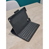 Funda Tablet Con Teclado Logitech Para iPad 4 5 6 Generacion