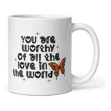 Taza De Cafe, Mug Pocillo Sublimación 11 Oz Frase Motivación