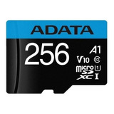 Tarjeta De Memoria Adata Ausdx256guicl10a1-ra1  Premier Con Adaptador Sd 256gb