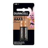 Pila Aaaa  Duracell Alcalina Pack 2 Unidades De 1,5v