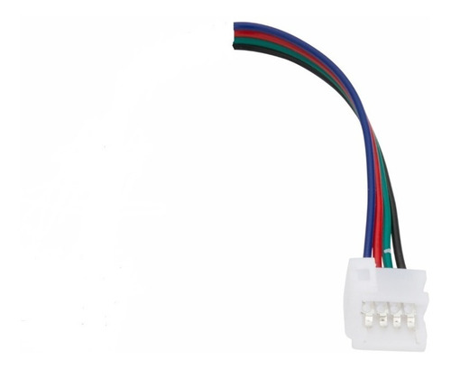 Conector Simple Rgb Led A Presion Tira 5050 X10 Unidades