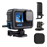 Carcasa + Accesorios Para Gopro Hero 9/10/11 Black