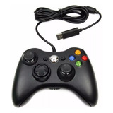 Controle Xbox 360 E Pc Computador Com Fio Manete Para Xbox