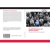 Libro: A Performance Of Great Power: A Selection Of Alan