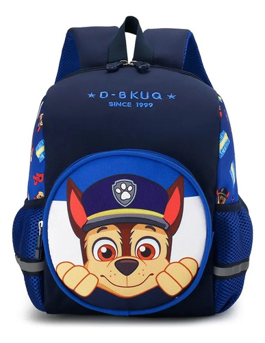 Mochila Paw Patrol Importada Chase Rubble Mashall Skype 