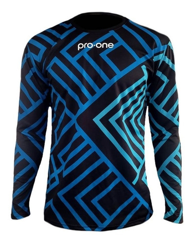 Camiseta De Arquero Pro-one Square Azul-negro