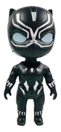 Boneco Miniatura Pantera Negra Vingadores Marvel