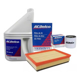 Kit 3 Filtros + Aceite Acdelco 5w40 Chevrolet Onix