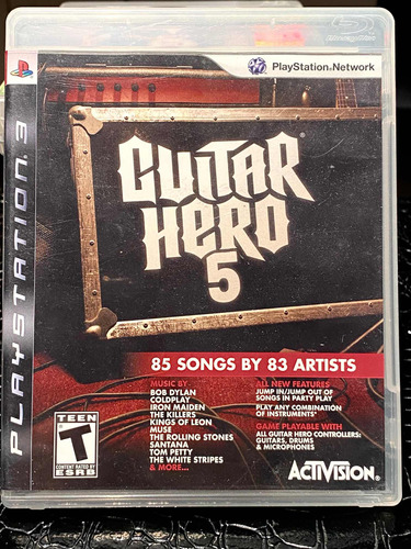 Juego Guitar Hero 5 . Playstation 3