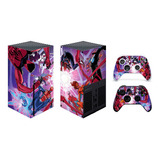 Skin Para Xbox Series X (30029) Spider Hombre Araña