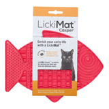 Plato Para Gatos Lickimat, Casper. Color Rosa